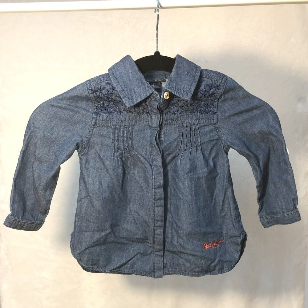 TOP,  2T,  TOMMY HILFIGER, denim